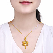 梦金园(MOKINGRAN) 黄金项链