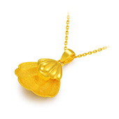中国黄金(China Gold) 水贝情话金项链