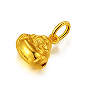 百泰首饰(BATAR JEWELLERY) 笑面小金佛项链